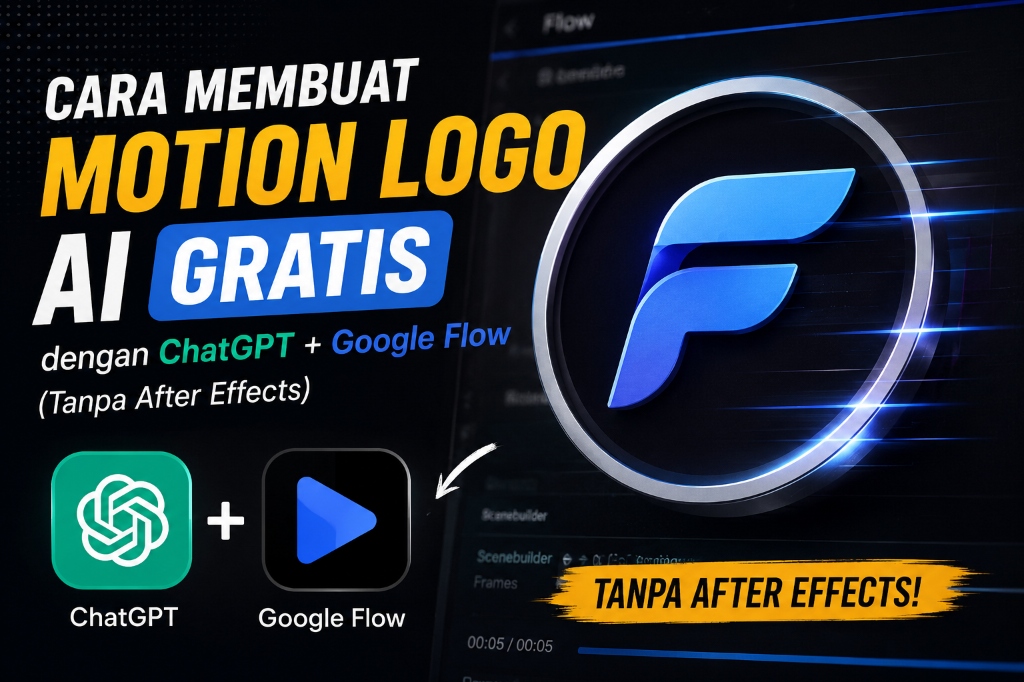 How to Create a Free AI Motion Logo with ChatGPT + Google Flow (Without After Effects)